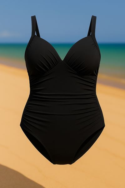 Picture of SWIM SUIT RIBBED WITH TUMMY CONTROL